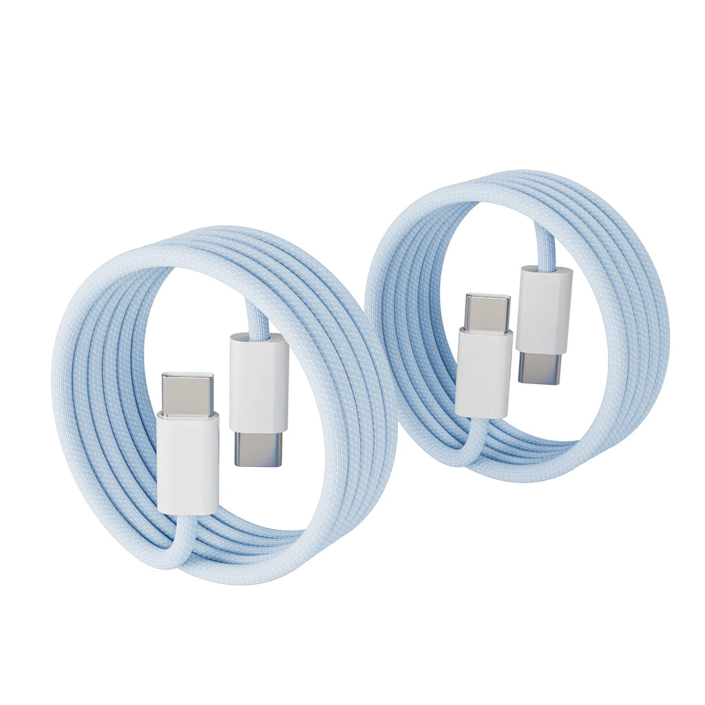 Câble USB-C vers USB-C 60W Macaron — Charge Rapide iPhone 15 - ACCESSOIRES SMARTPHONE