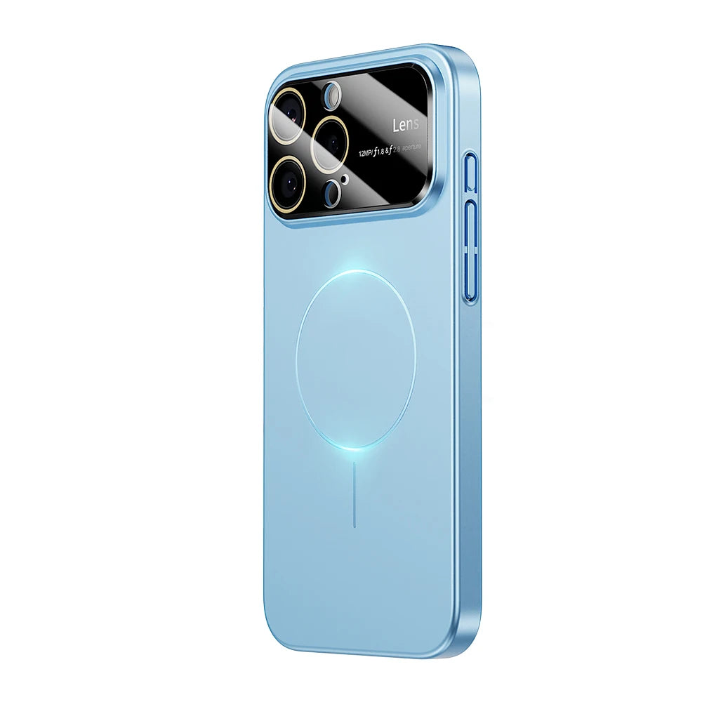 Coque iPhone MagSafe Luxe – Protection Caméra Renforcée | iPhone 15, 16, 17 Pro Max