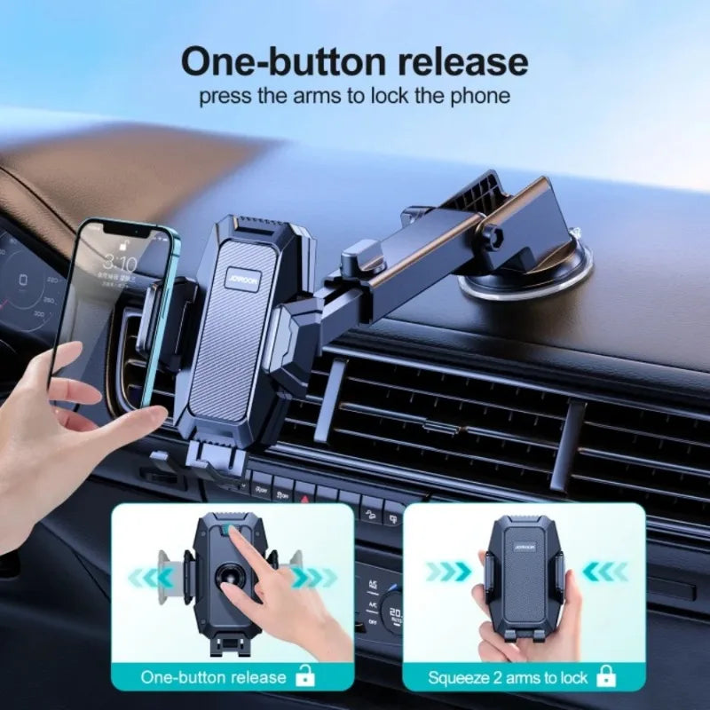 NOVACASE Auto-Handyhalterung 360° Saugnapf | Teleskoparm