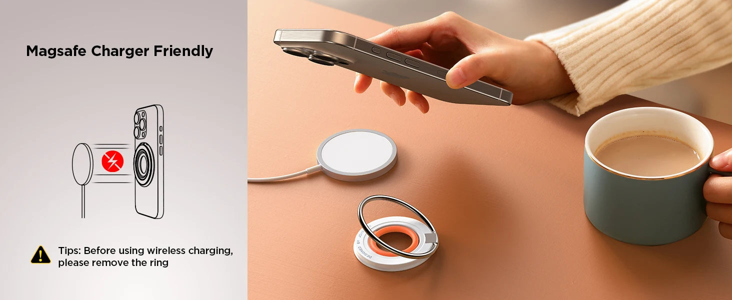 Joyroom MagSafe Ringhalterung | Magnetischer Griff iPhone 16 15 14 13 | NOVACASE