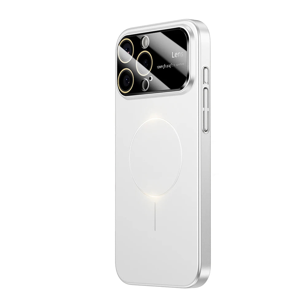 Coque iPhone MagSafe Luxe – Protection Caméra Renforcée | iPhone 15, 16, 17 Pro Max