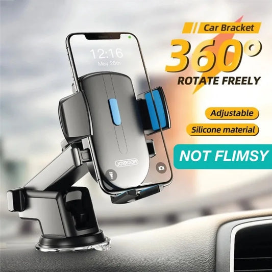 Support Téléphone Voiture 360° Ventouse | Bras Télescopique | NOVACASE