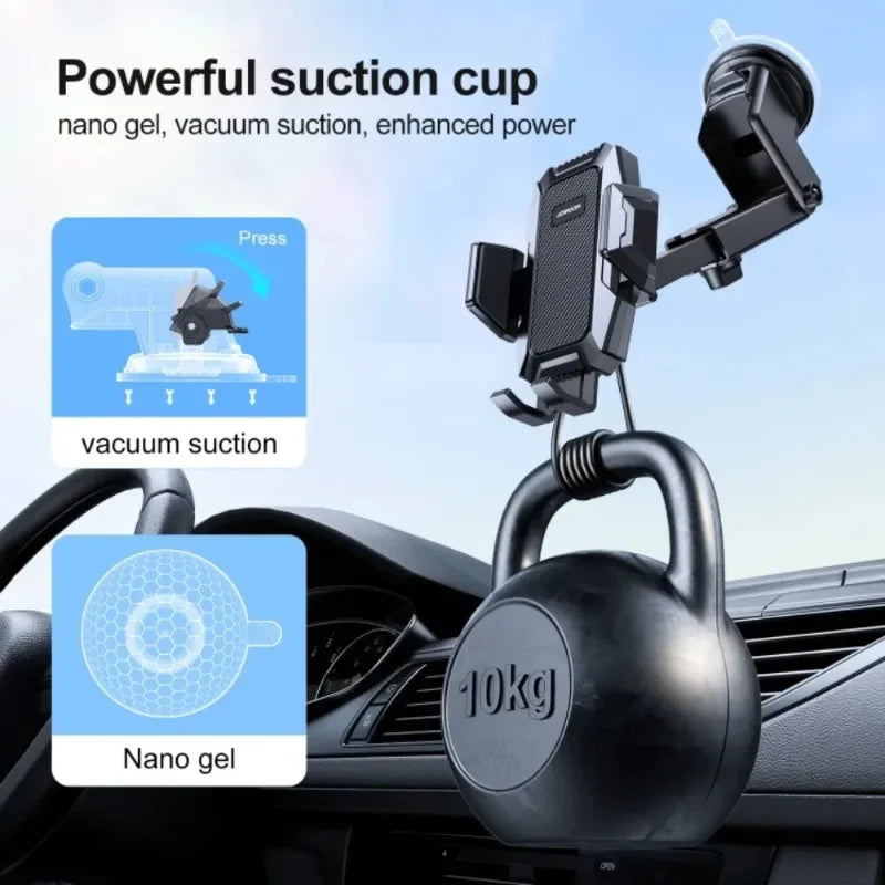 NOVACASE Auto-Handyhalterung 360° Saugnapf | Teleskoparm