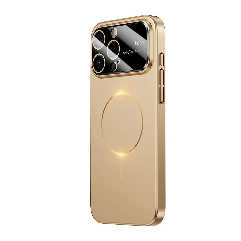 Coque iPhone MagSafe Luxe – Protection Caméra Renforcée | iPhone 15, 16, 17 Pro Max