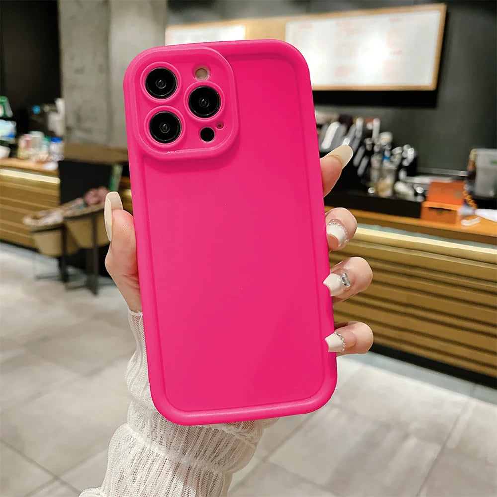 Coque Silicone Liquide iPhone 17 16 15 14 13 12 11 Pro Max Plus Air SE | Anti-Choc