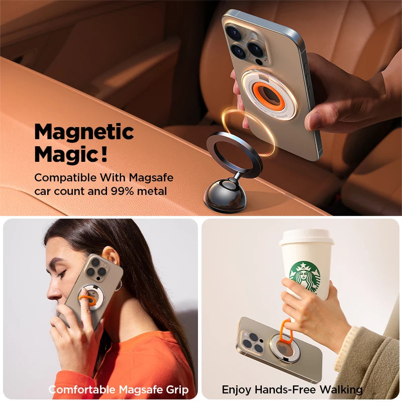 Joyroom MagSafe Ringhalterung | Magnetischer Griff iPhone 16 15 14 13 | NOVACASE