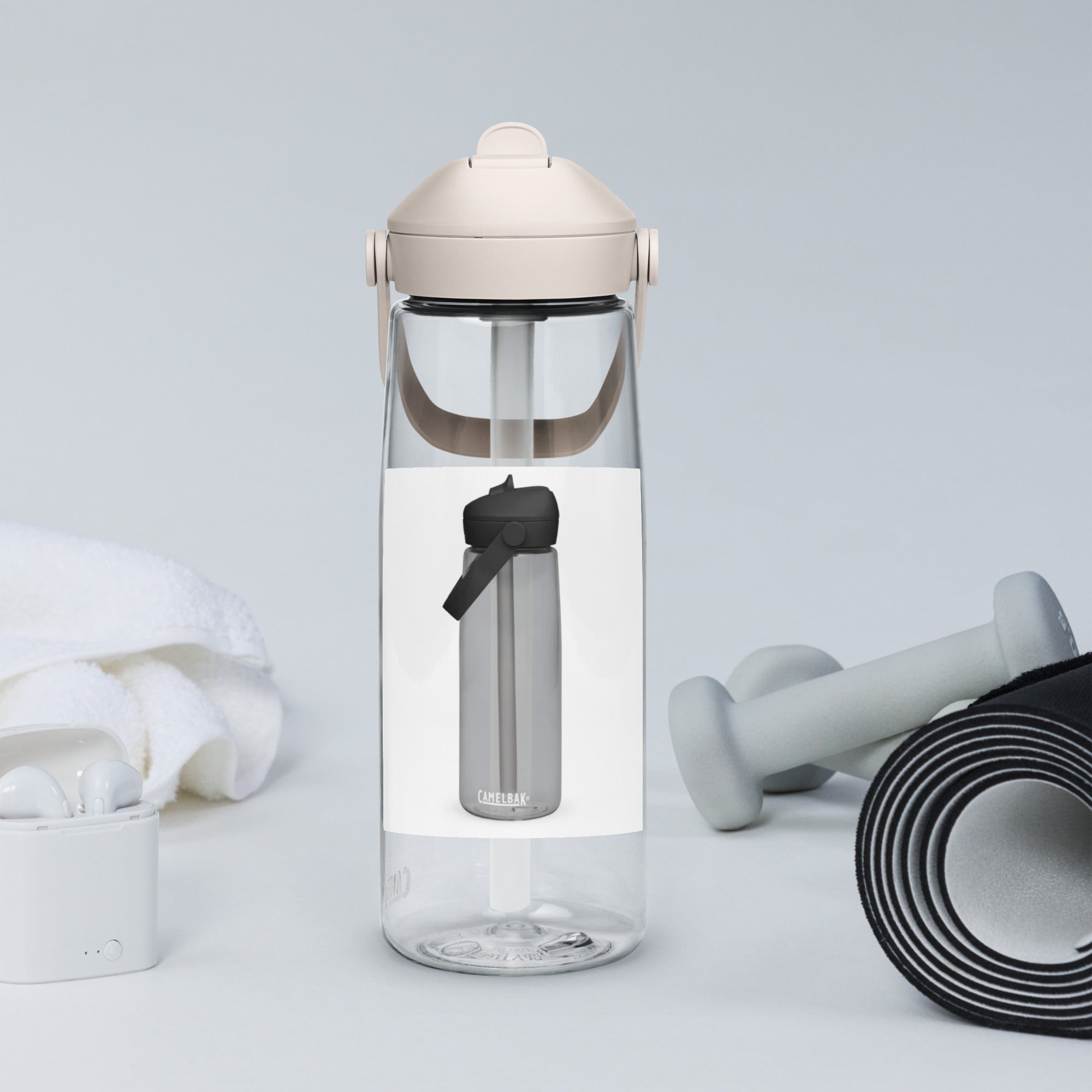 Flip straw water bottle - ACCESSOIRES SMARTPHONE